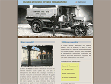 Tablet Screenshot of museocuggiono.it
